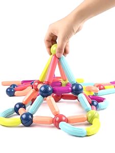 Bộ Xếp Hình Nam Châm Có Hộp Cất Gọn - Đồ Chơi Xếp HìnhTừ Tính Thông Minh An Toàn Cho Bé