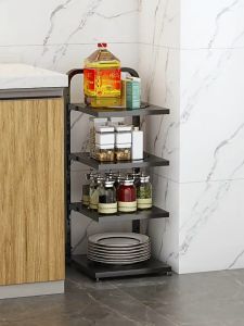 🚚SG Seller🚚 Kitchen Pot Rack Under Sink Pot Rack Organiser Stainless Steel Kitchen Shelf Storage Adjustable Height Kitchen Storage Pot Holder
