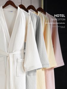 CREATE LOVE | Soft Absorbent Quick-Dry Cotton Bathrobe