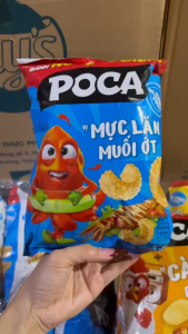Lôc 10 Gói Snack Poca Đủ Vị Giòn Rụm gói 30g -33g