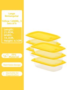 CHAHUA | Food Grade Refrigerator & Freezer Safe for Vegetables and Fruits Sealed Box | A Great Pick for vegetable fresh Lovers