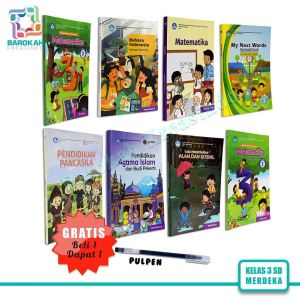 Buku Paket Kelas 3 SD Merdeka Kurmer Kls 3 IPAS Agama Bahasa Indonesia Matematika PAI