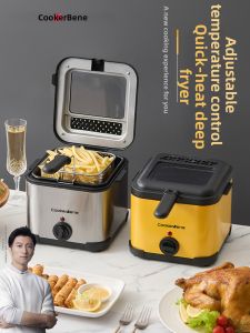 CookerBene | Oil-saving Temperature-controlled Fryer