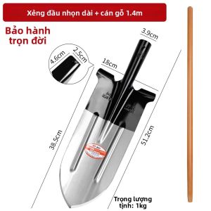 YIHAO | Xẻng Thép Nâng Cấp Chất Lượng Đức