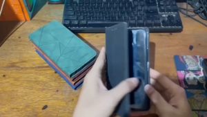 Case Flip Magnet Untuk Vivo Y19S Casing Dompet Wallet Cover Laether Premium Kulit