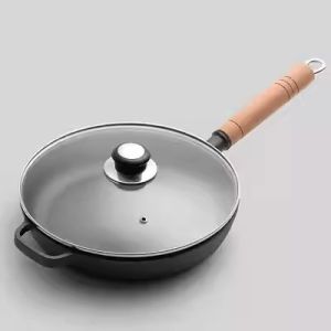 CMGF | Non-Stick Uncoated Thick Cast Iron Frying Pan