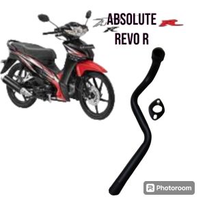 LEHERAN KNALPOT HITAM HONDA REVO ABSOLUDE  dan Revo fit new