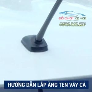 Vây cá mập ô tô xe hơi có ăng ten bắt sóng cao cấp- đế cao su chống nước