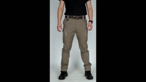 IX9/IX7 Mens Waterproof Hiking Pants Durable Outdoor Sports Cargo Pants with Multiple Pockets for Users