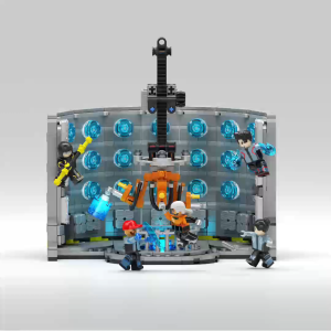 Ejen Ali x Sembo Block MATABLOX Team I.R.I.S Vs Pirates Gift Decoration Building Brick Toy 103532