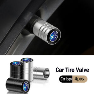 4Pcs Car Wheel Tire Valve Stem Caps Dust Cover Auto Accessories For Subaru XV Forester BRZ Outback Smart Crosstrek Legacy Levorg