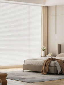 High Light Blocking Electric Cordless Roll Shade Curtain