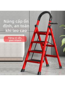 MOLORE | Multifunctional Reinforced Carbon Steel Folding Ladder