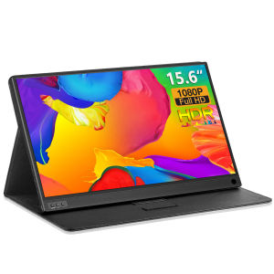 ZEUSLAP 15.6inch 1920*1080P 60Hz IPS Panel Portable Monitor for Phone NS Laptop PC Second Screen Office Extend Monitor