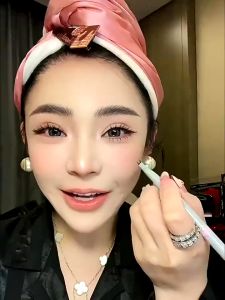 Bút Kẻ Mắt VEECCI Bút Kẻ Sợi Mi Dưới Dạng Lỏng Chống Thấm Nước Không Nhòe 0.01mm/0.005mm SHUSHU COSMETICS