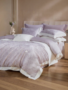 Mercury | 100S Twin Thread Long Staple Cotton Satin High-end Four Piece Set
