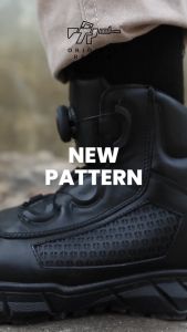 NEW Sepatu JBS ORBEE YOW Lacing System 6 Inch HITAM  / Sepatu Tactical PDH Tali Putar / Sepatu Kerja