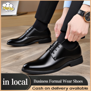 Casual Leather shoes for men Korean British style business Formal office shoes mens wedding shoes