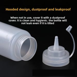 gumahus | Transparent Plastic Glue Bottle for Woodworking and Alcohol Paint Storage