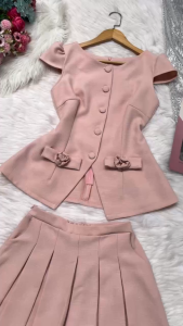 MyDu Shop | Set Bộ MS 2742 – Áo + Quần Giả Váy Xinh Xắn