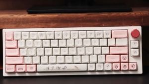 XDA Profile Cute Cat Meow Theme 140 Keys PBT Keycaps Dye Sublimation For GH60 GK61 64 68 87 96 980 104 108 Mechanical Keyboard