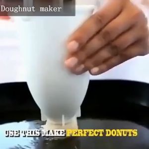 Plastic Donut Maker Waffle Molds Kitchen Accessory Bakeware Doughnut Maker Cake Mold Biscuit Cookies Diy Baking Tool