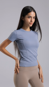 COSI COZY Baju Olahraga Wanita Lengan Pendek Kaos Olahraga Wanita T Shirt