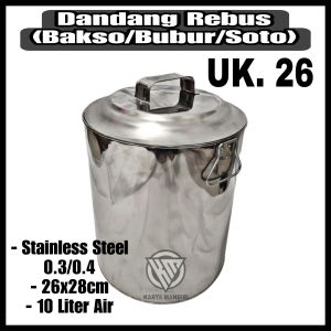 Dandang Bubur / Rebus Ukuran 26 28 30 32 35