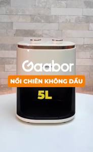 Nồi chiên không dầu dung tích lớn 5L màu Pastel Gaabor AF-45M01A mặt kính trong suốt quan sát khi nấu - Bảo hành 12 tháng 1 đổi 1
