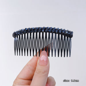 Barrettes Womens Summer Back Head Broken Hair Organize Fantastic Hair Comb Crystal Hair Comb Bang Hairpin South Korea All-Match Headband