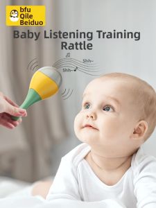 Newborn Baby Visual And Auditory Training Toy Small Sand Hammer Musical Instrument for Babies to Hold And Shake BFU Brand