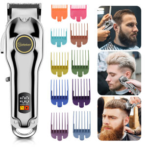 Hatteker Barbershop Product Hair Trimmer For Men Trimmer Professional Clipper Electric Razor Rechargeable Hair Cutting Machine