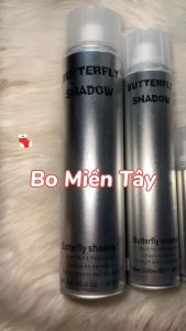 Gôm xịt tóc Butterfly Shadow 150ml / 320ml / 600ml tạo kiểu tóc nam nữ và keo giữ nếp