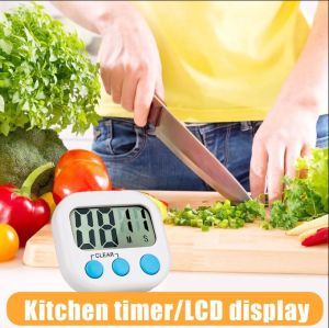 CoAce Large LCD Digital Kitchen Cooking Timer Count Down Up Clock Loud Alarm Magnetic Multipupose Timer Study Timer Loud Alarm Magnetic Backing Stand