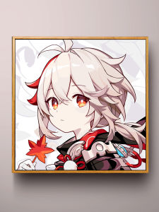 Diy Digital Oil Painting Cartoon Anime Characters Handmade Acrylic Colors Childrens Educational Coloring Decorative Artwork