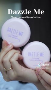 DAZZLE ME Muse Pressed Foundation | Long Lasting Filter Like Blurring Matte Compact Powder Oil-control Bedak Padat