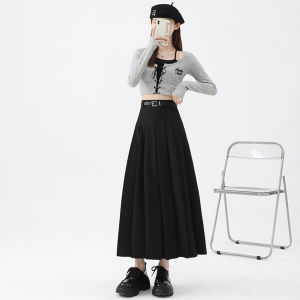 puella | Chân Váy Xòe Dây Nơ Cao Waisted Giảm Béo