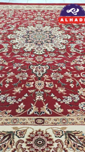 Alhadi Permadani 200 x 290 cm Tebal 16mm Karpet Lantai Lembut Alibel Kalibel Klasik Persia Abstrak Tradisional Timur Tengah
