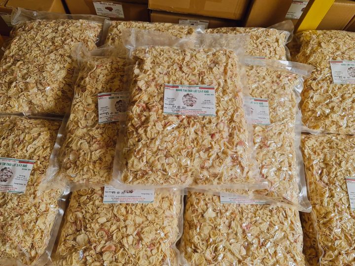 Hành Tím Thái Lát sấy khô gói 1kg - Hút Chân Không - Việt Hiệp Farm -  Lazada | Lazada.vn