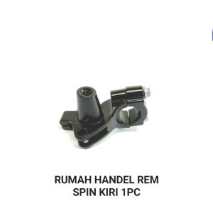 Rumah Handel Rem Spin (Kiri) Drat Drat 12 Ulir Kanan - Dudukan Pangkon Bracket Braket Breket Handle Hendel Tuas Rem Rim Brake Break Kiri Suzuki Spin 125 R