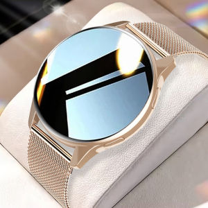 LIGE 2022 Smart Watch Women Recording Bluetooth Call Voice Assistant Weather IP68 Waterproof Smartwatch For Android iOS + Box