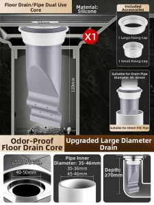 SUNINLIFE | Odor Prevention Drain Cover