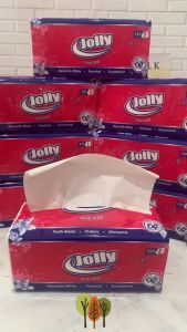 (PAKET 4 PACK) Tisu Jolly 250 Sheet 2ply Facial Tissue Wajah