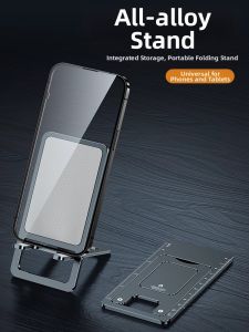 Piple | Multi-Function Portable Foldable Aluminum Phone & Tablet Stand