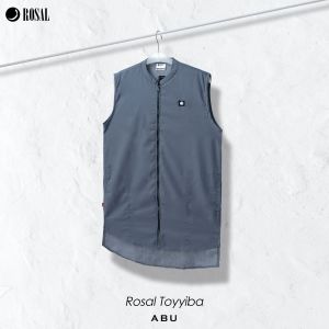 Rompi Sholat Rosal Toyyiba Ziper Kerah Sanghai Bahan Katun Toyobo