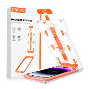 Cường lực tự dán bản cao cấp MAGIC BOX dành cho điện thoại IPHONE KOLEAD - Thích hợp cho nhiều đòng điện thoại iphone X/XS MAX/11/12/13/14 PROMAX - Kèm bộ giấy lau chính hãng