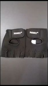 Sarung Tangan Aolikes 1678 Kaos Tangan Pelindung Angkat Beban Gym Fitness Hand Glove Half Finger Weight Lifting Sport Gowes Sepeda Anti Slip
