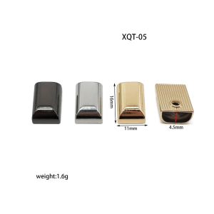 (20 cái) Nút chăn Đầu bọc dây kim loại thời trang mới nhiều màu dành cho dây áo khoác áo gió áo thời trang XQT-05 16*11mm