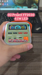 Sạc dự phòng 60000mah O2 Project Metabunny YT2030 45W 100W bản nâng cấp có màn hình màu