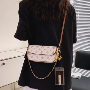 BJ43776 - WHITE/COFFE/BROWN TAS SLEMPANG HANDBAG TAS WANITA FASHION IMPORT MODIS ELEGAN TERMURAH TERLARIS TERBARU BAGSTORE JAKARTA TAS BATAM BQ3776